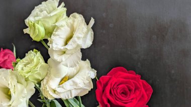 Kapalı - buket için güzel renkli çiçekler