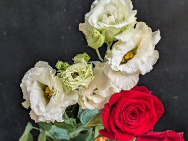 Kapalı - buket için güzel renkli çiçekler