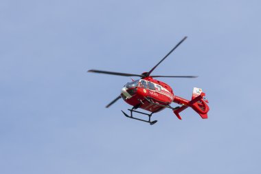 Constanta, Romanya, Eylül 06: Hükümet 6 Eylül 2014 tarihinde bir görev uçuşu Lotte Lotte helicoper olan