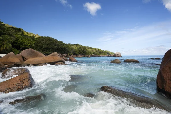 Plage aux Seychelles îles — Photo