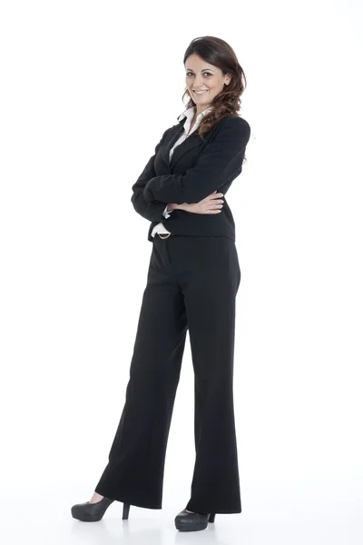 Portrait of a young attractive business woman — Stock Photo, Image