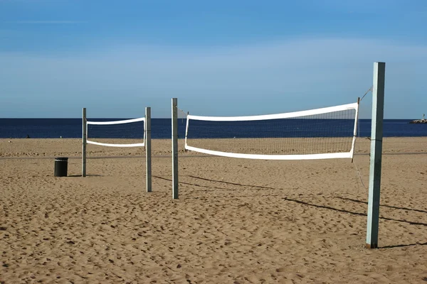 Voleibol na praia — Fotografia de Stock