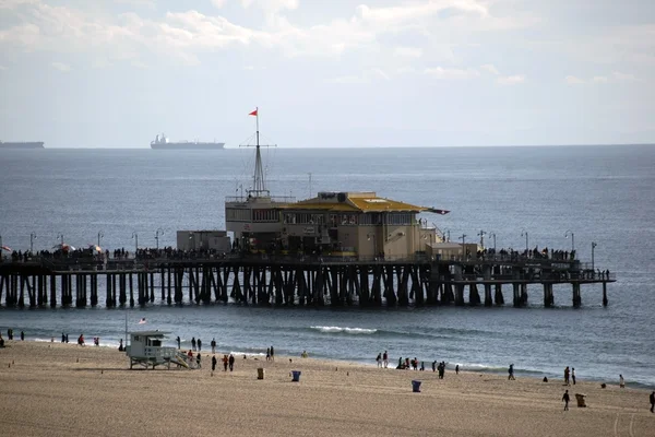 Santa Monica pier — Stock fotografie