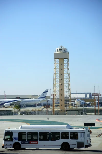 Аеропорт підстави Lax Лос-Анджелесі — стокове фото