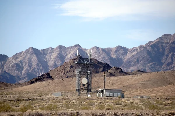 Estação transmissora nas montanhas — Fotografia de Stock