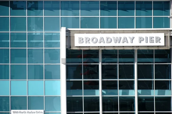 Broadway Pier San Diego — Fotografia de Stock