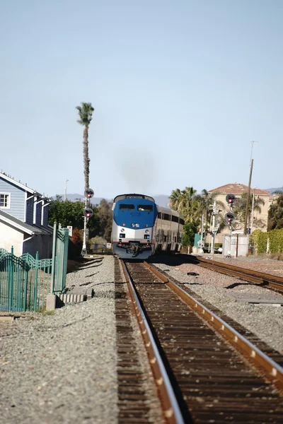 Ferrovia a Oceanside — Foto Stock