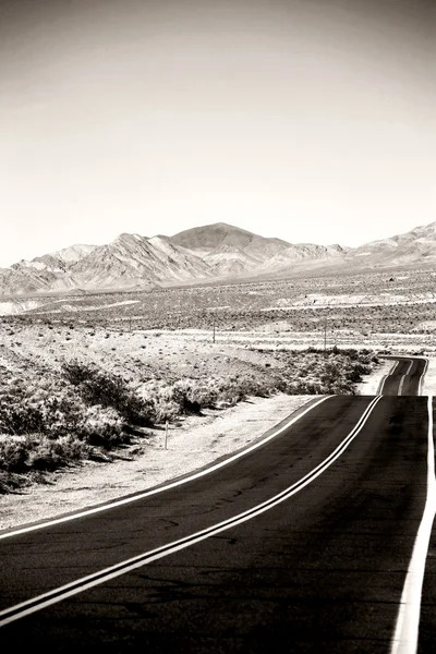 Cesta k Death Valley Junction — Stock fotografie