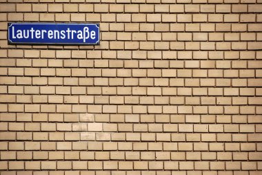 Nostaljik sokak işareti