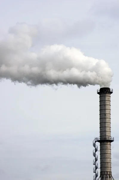 Smoking chimney — Stock Photo, Image