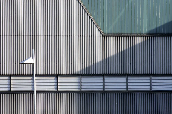 Metal facade — Stock Photo, Image