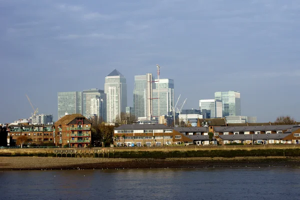 Canary wharf Londen — Stockfoto