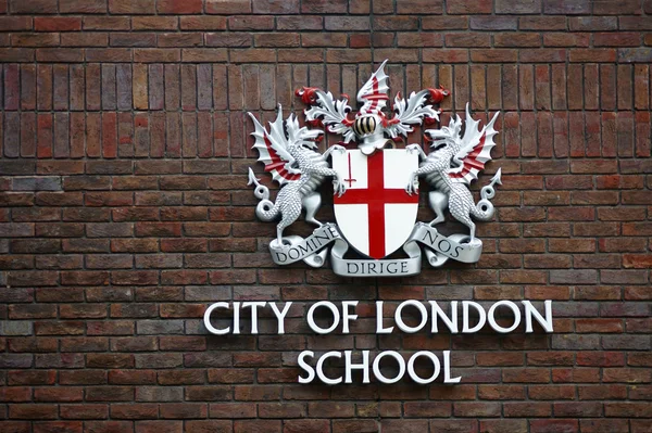 Школа Лондонського Сіті — стокове фото