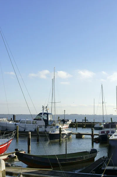 Portu Volendam — Zdjęcie stockowe