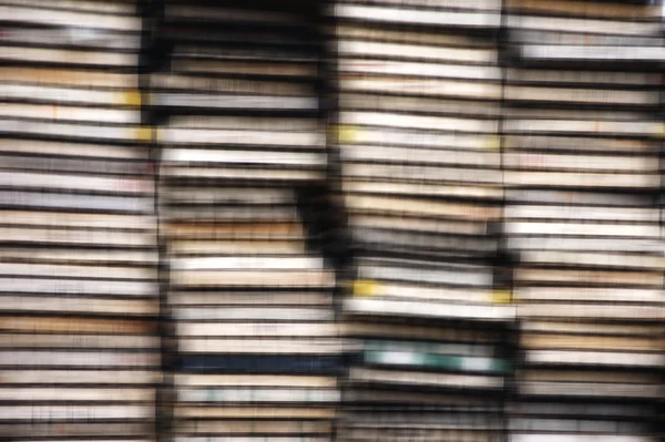 Gestapelde pallets — Stockfoto