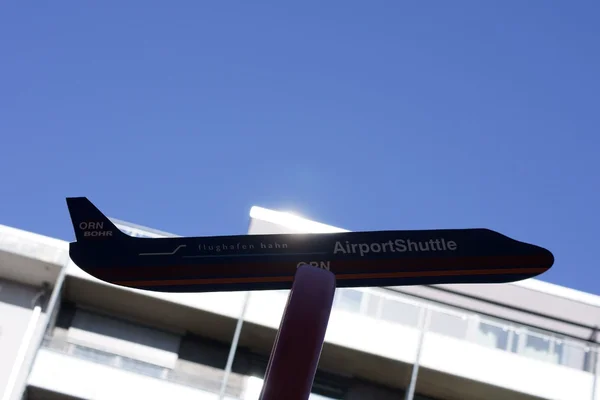 Flughafenshuttle Frankfurt-Hahn — Stockfoto