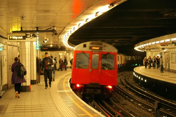 Подземный Лондон — стоковое фото
