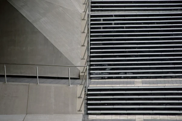 Stair next to the bridge — Stock Photo, Image