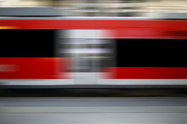 Treno espresso astratto — Foto Stock