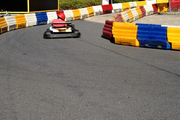 Esporte de corrida de kart — Fotografia de Stock