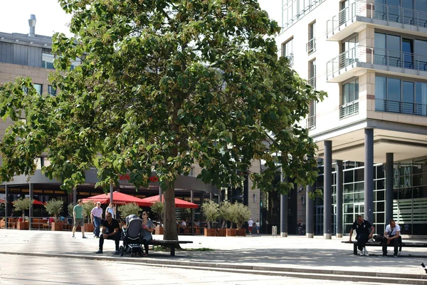 Malakoff terraces Mainz — Stock Photo, Image