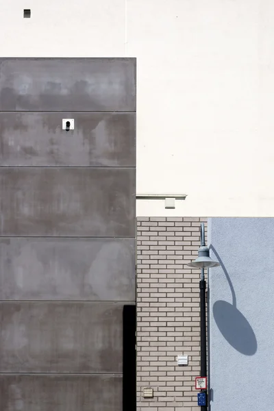 Úhlové fasády s lucernou — Stock fotografie