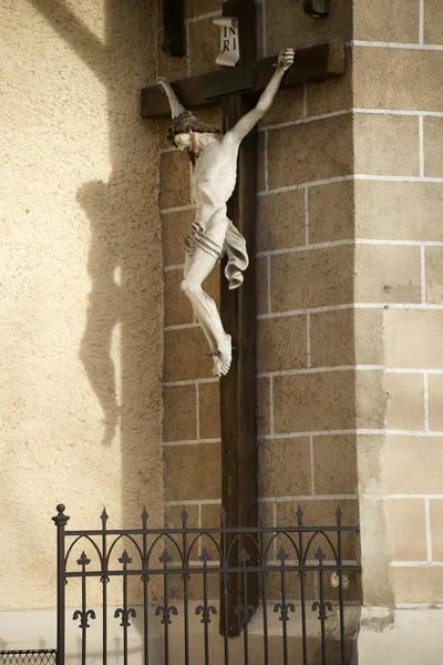 Jesus figure Parish church Baden-St. Stephan — Stock Photo, Image