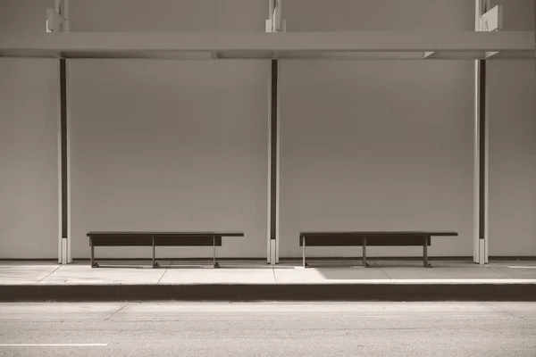 Modern bus stop — Stock Photo, Image