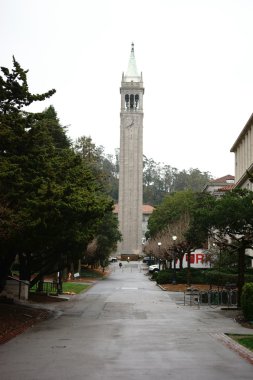 Sather Tower at UC Berkeley clipart