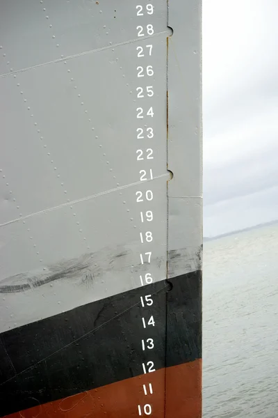 Bathymetry on the ship — Stock Photo, Image