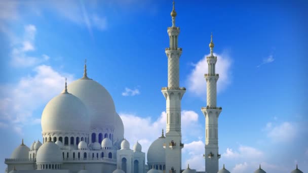 Мечеть Исламского Происхождения Рамадан — стоковое видео