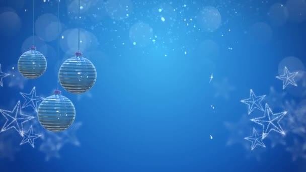 Noel Arkaplanı Sürüm Döngü Arkaplan Paketi — Stok video