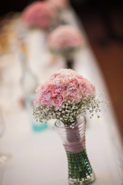 Roze bruiloft boeket — Stockfoto