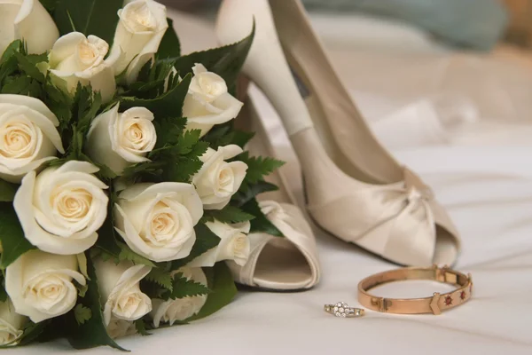 Close up photo of wedding bouquet — Stock Photo, Image