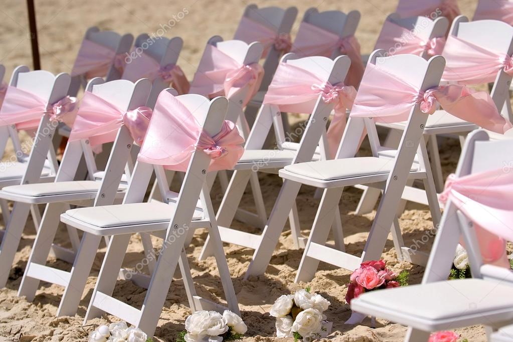 photo of wedding chairs