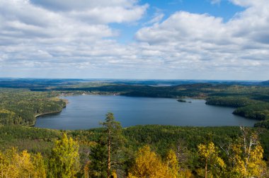 Arakul Sheehan ridge den Gölü Panoraması