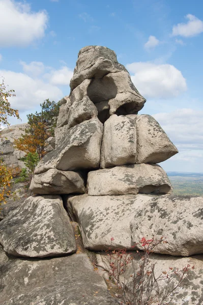 Гранітний скельний хребет Шихан — стокове фото