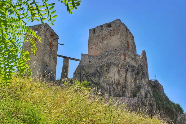 Rovine Cseszneki Castello Ungherese — Foto Stock