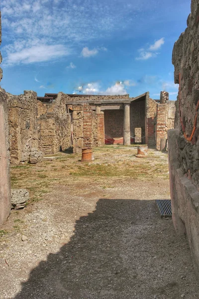 Ruïnes Van Pompeii Italië Napoli — Stockfoto