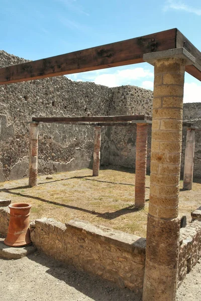 Ruinas Pompeya Italia Napoli — Foto de Stock