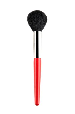 Makeup Brush, Powder brush, red makeup brush, makeup brush isolated on white background clipart