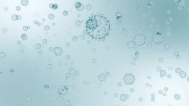 Corona virüsünün görüntüsü