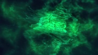 Enerji hatlarının salınımı. döngü canlandırma arkaplanı