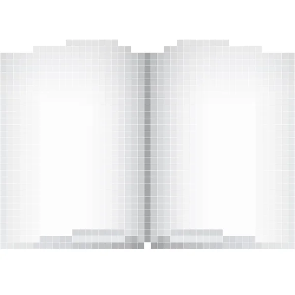 Revista pixel art — Vetor de Stock