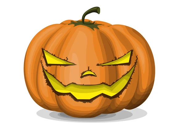 Calabaza de Halloween — Vector de stock