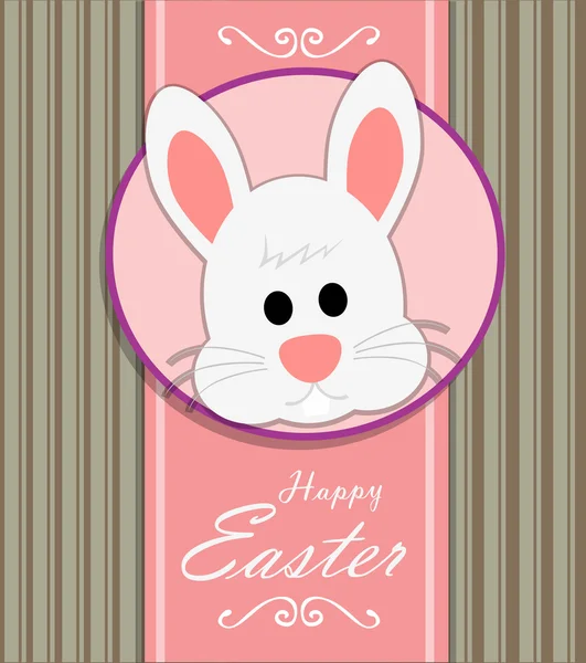 Easter bunny background — Stock Vector