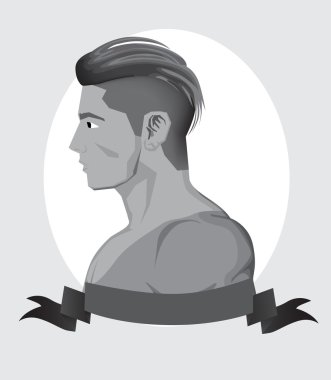 Trendy Hipster erkekler