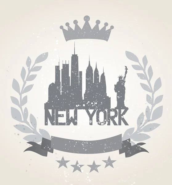 New York stad icoon — Stockvector