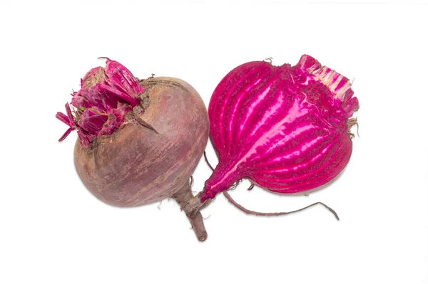 Two beetroots on a light background — Stock Photo, Image