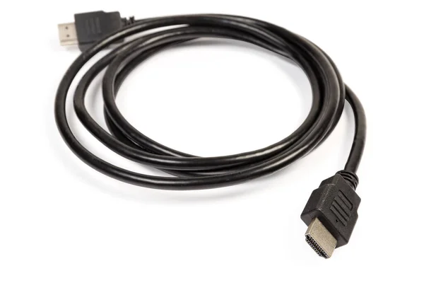 Hdmi Kabel För Anslutning Dator För Att Övervaka Och Annan — Stockfoto